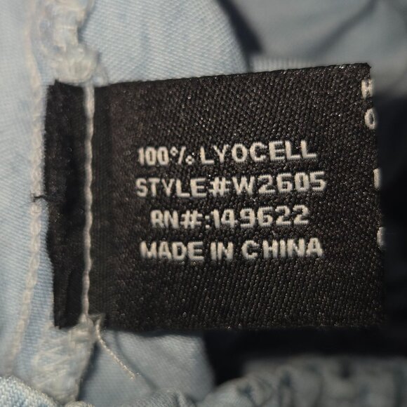 Walter Baker Chambray Wide Leg Off Shoulder Jumpsuit  Size Small - Picture 7 of 7